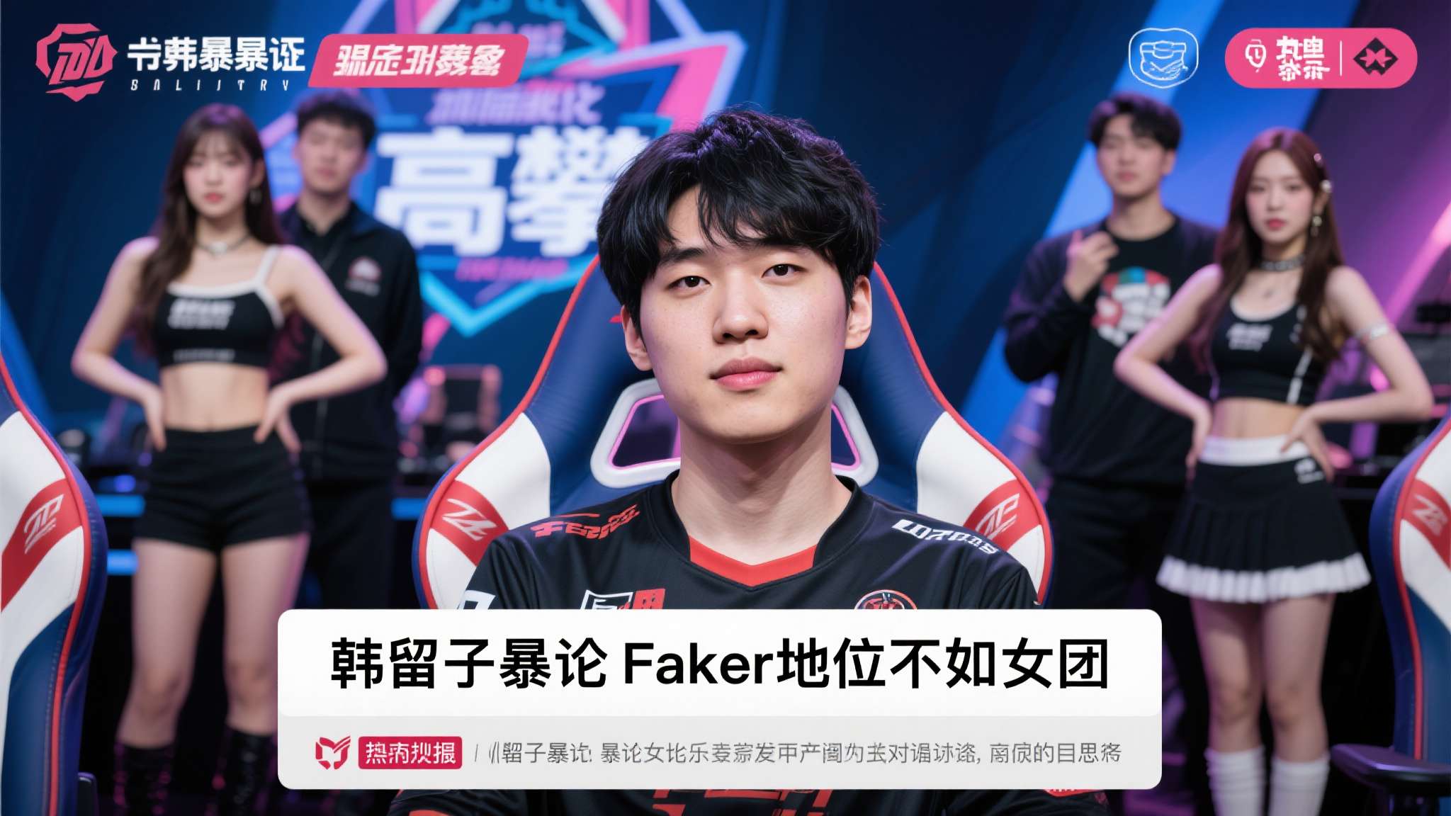 faker输了那些比赛 当电竞与流量文化正面碰撞,谁才是那个"高攀"的一方?近日,一则关于"韩留子暴论F